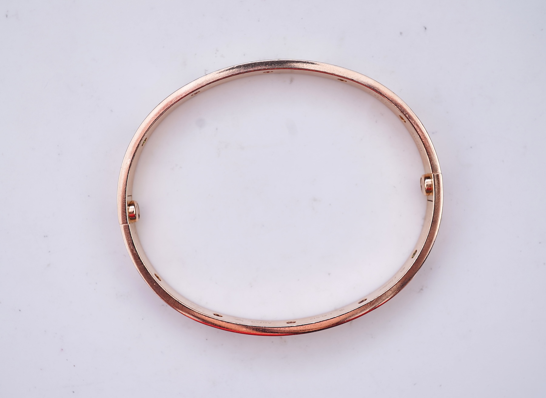 Cartier, a multi-gem 'LOVE' bangle